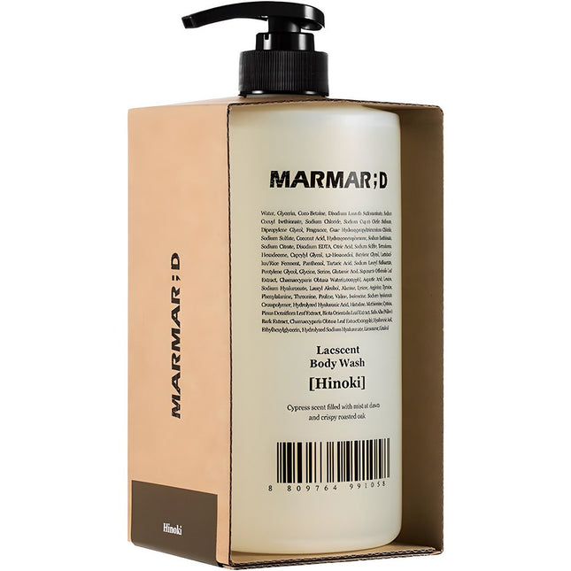 MARMARDI Marmardi Laxcent Body Wash Hinoki Scent, 1L, 1 count