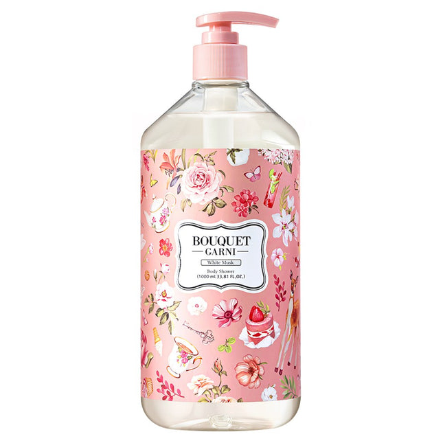 BOUQUET GARNI  Fragranced Body Shower White Musk 1L 1pc