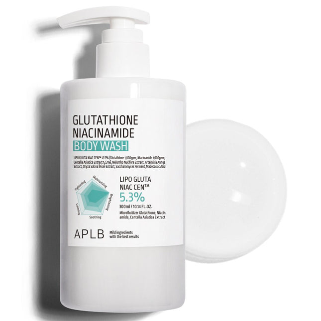 APLB  Glutathione Niacinamide Body Wash, 300ml, 1 count