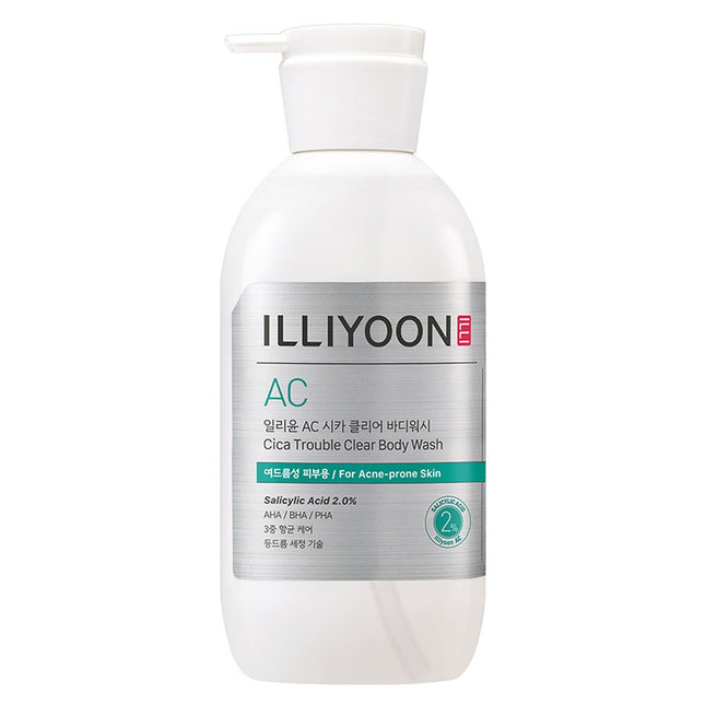 ILLIYOON  AC Cica Clear Body Wash, 400ml, 1 Count
