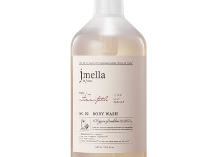 JMELLA PARIS Femme Fatale Body Wash Fruity Rich Scent 1L 1pc