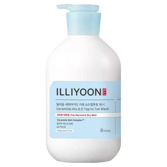 ILLIYOON  Ceramide Ato Top to Toe Body Wash Fragrance-Free 1000ml 1 Count