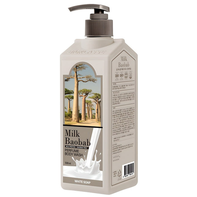 MILK BAOBAB  Perfumed Body Wash White Soap Scent, 500ml, 1 Count