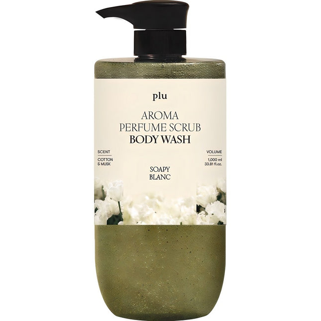 PLU  Aroma Perfume Scrub Body Wash Sophie Blanc 1L 1 Count