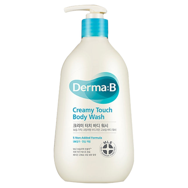 DERMA:B Derma:B Creamy Touch Body Wash, 400ml, 1 count