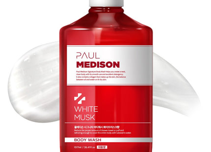 POLMEDISON  Signature Body Wash White Musk Scent, 1.077L, 1 Count