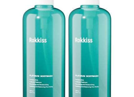 ROCKIES  Platinum Body Wash 1L 2 Pack