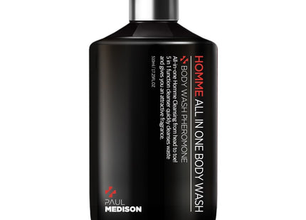 POLMEDICINE  Homme All-in-One Body Wash Pheromone Scent, 510ml, 1 Pack