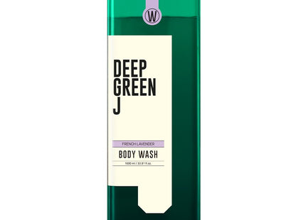 DEEP GREEN J  Aroma Vegan Body Wash Lavender Scent, 1L, 1 Piece
