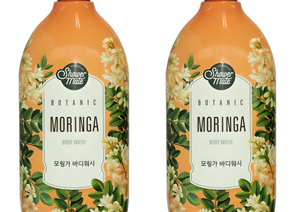 SHOWERMATE ShowerMate Botanic Body Wash Moringa, 1.2kg, 2 count
