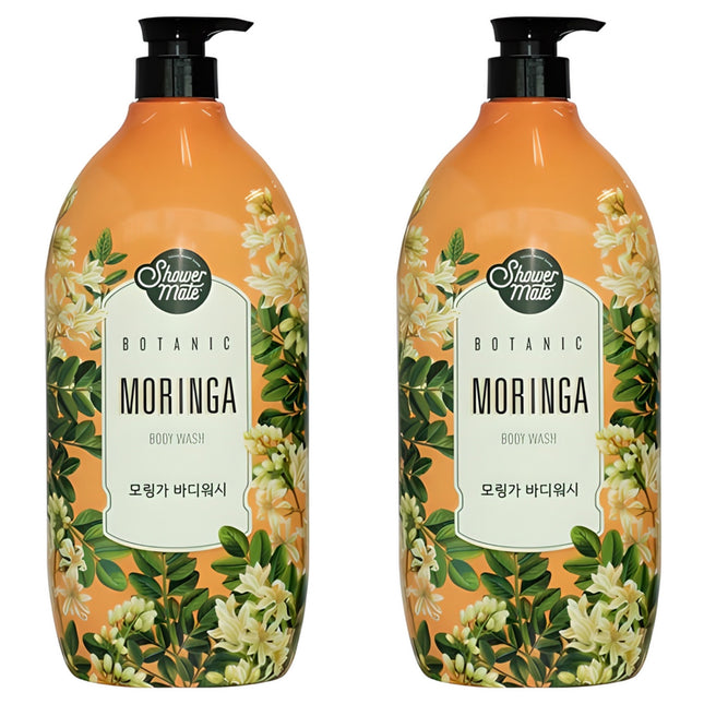 SHOWERMATE ShowerMate Botanic Body Wash Moringa, 1.2kg, 2 count