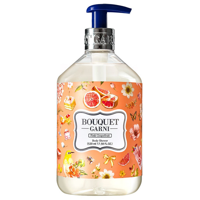 BOUQUET GARNI  Pink Grapefruit Body Wash 520ml 1 count