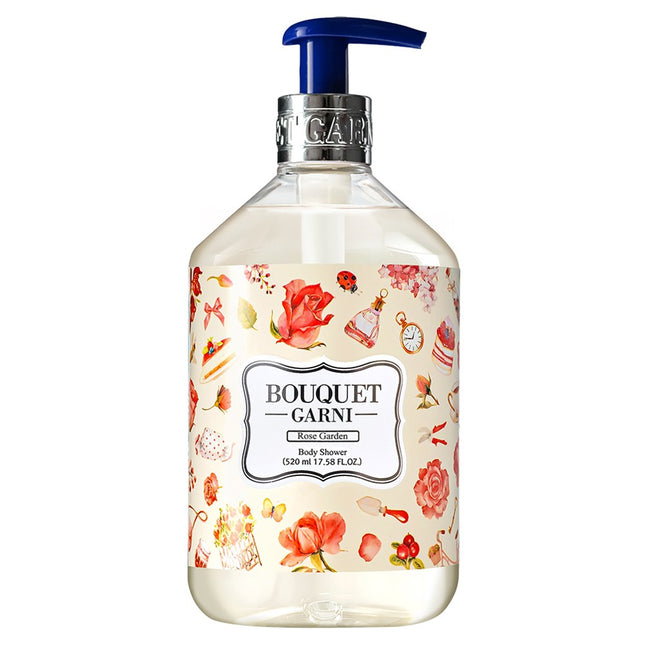 BOUQUET GARNI  Fragranced Body Wash Rose Garden, 520ml, 1 ea