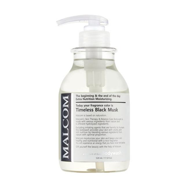 MALCOLM Timeless Black Musk Body Wash 520ml
