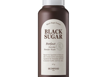 SKINFOOD  Black Sugar Perfect Enzyme Powder Wash 65g 1 Item
