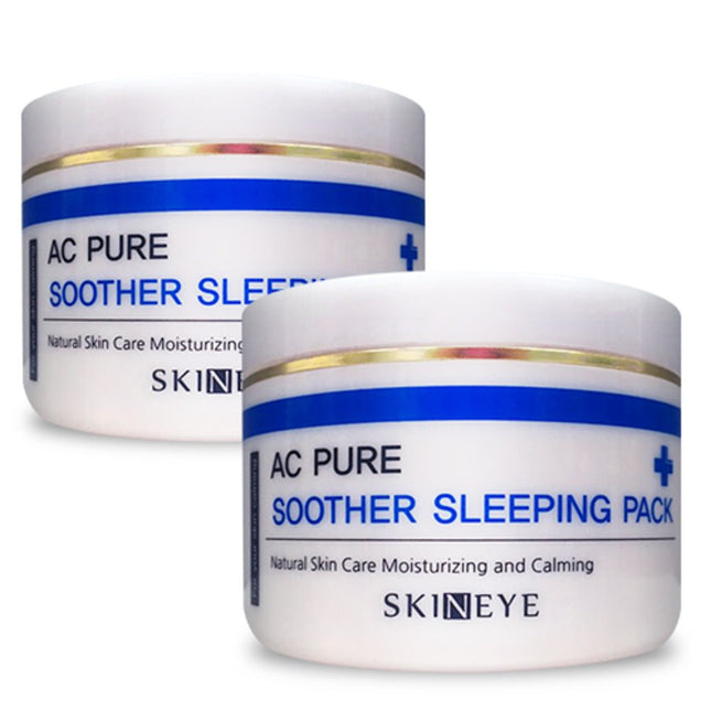 SKINAI  AC Pure Soother Sleeping Pack, 120ml, 2 Count