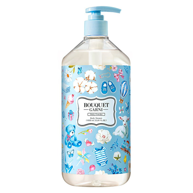 BOUQUET GARNI  Body Wash Baby Powder Scent, 1L, 1 Count