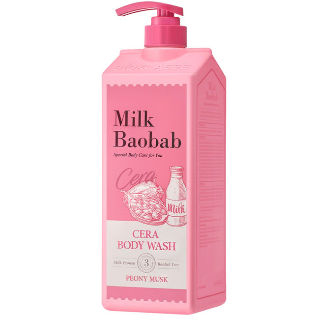 MILK BAOBAB  Cera Body Wash Peony Musk 1.2L 1 Pack