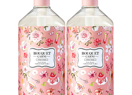 BOUQUET GARNI  Fragranced Body Wash White Musk 1L 2 Pack