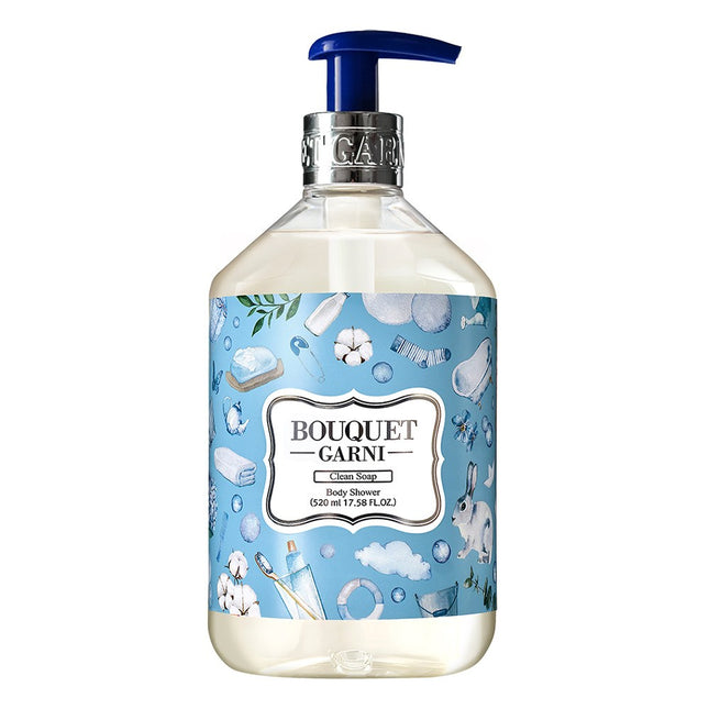 BOUQUET GARNI  Body Wash Clean Soap, 520ml, 1 count