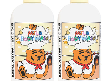 BIAUERE  Milk Body Wash Sweet Vanilla 1L 2-Pack