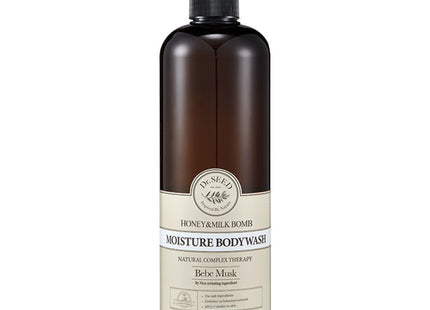 DR.SEED  Honey & Milk Balm Moisture Body Wash Bebe Musk, 1L, 1 Count