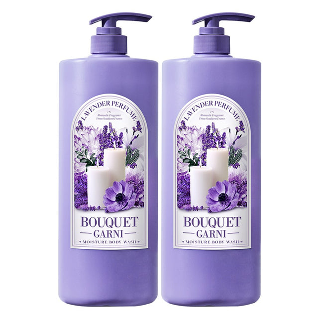 BOUQUET GARNI  Moisture Body Wash Lavender Perfume 1.5L 2 Pack