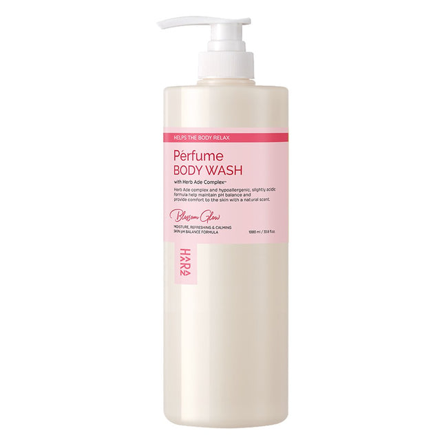 HARAJ PERFUME  Body Wash Blossom Glow, 1L, 1 Count