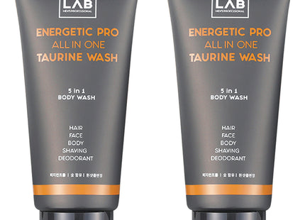 GROOMING LAB  Energetic Pro Taurine All-in-One Body Wash 300ml 2-Pack