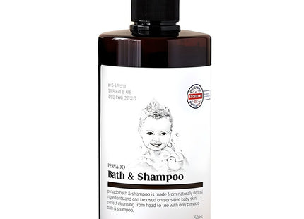 PERVADO  Bath & Shampoo Allergy Free Scent, 500ml, 1 Count