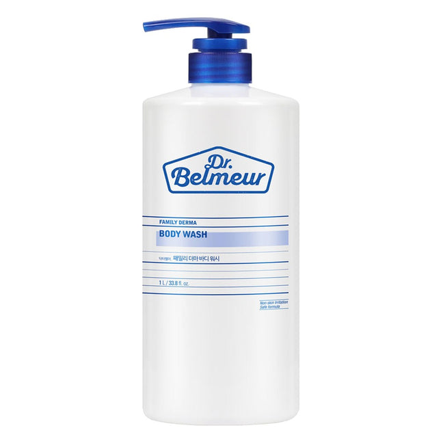 DR.BELMEUR FAMILY DERMA  Large Capacity Body Wash 1L 1 Count