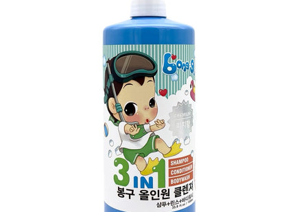 BONG GU  3in1 All-in-One Cleanser Peach Scent 1000ml 1 Count