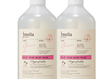 JMELLA IN FRANCE Pure Body Wash Blossom Dew, 1L, 2 Count