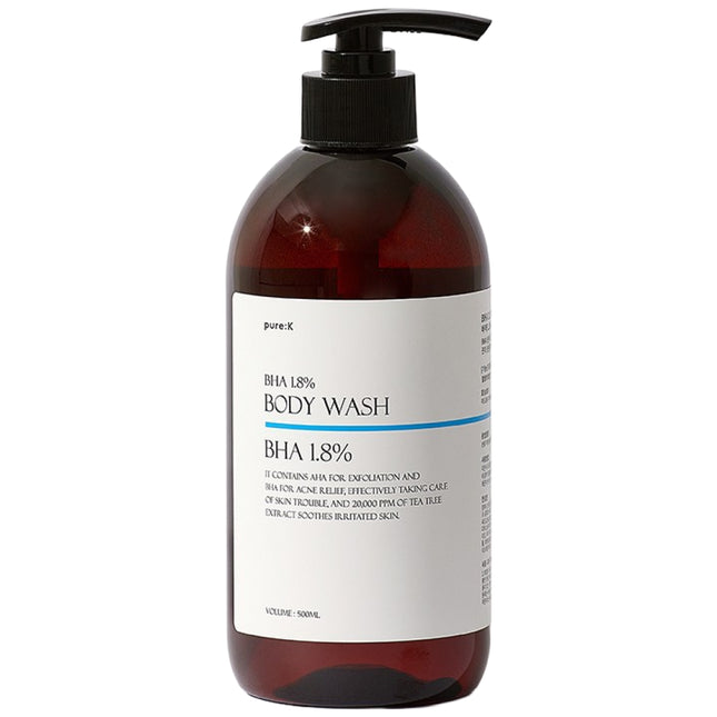 PUREK  Functional BHA 1.8% Body Wash 500ml, 1 count