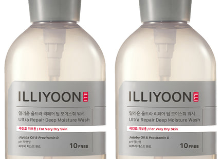 ILLIYOON Ultra Repair Deep Moisture Wash 500ml 2count