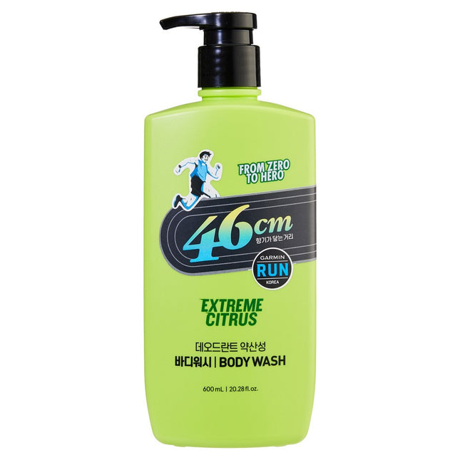 LG HOUSEHOLD & HEALTH CARE  46cm Odor Solution Low pH Deodorant Body Wash Extreme Citrus Edition, 600ml, 1 Count