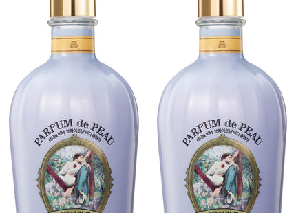 BELLMAN  Perfumed Pore Perfume Body Wash Iris Musk Scent, 600ml, 2 Pack