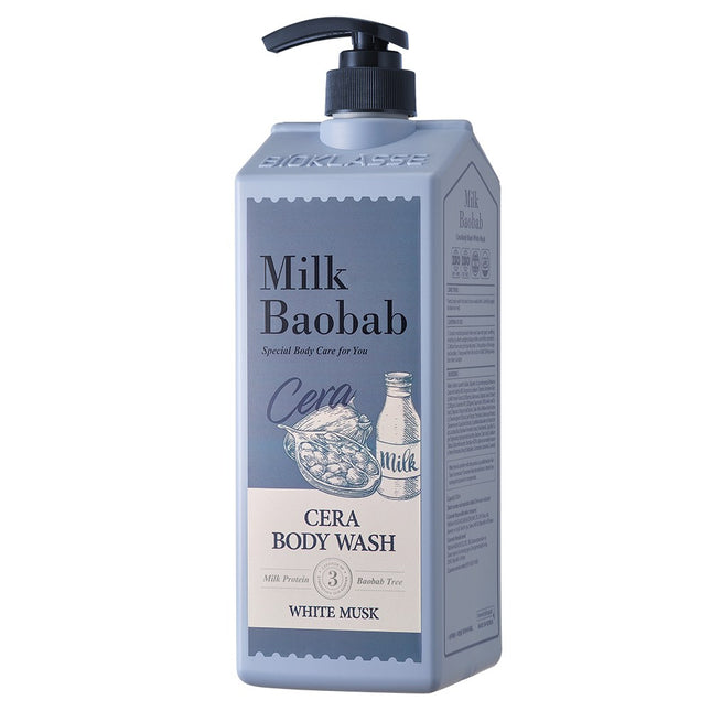 MILK BAOBAB  Cera Body Wash White Musk 1.2L 1 Bottle
