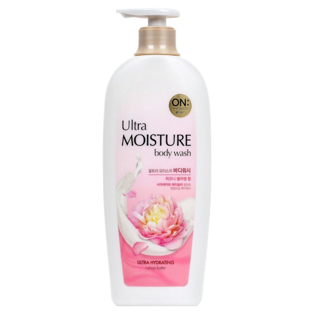 ON THE BODY  Ultra Moisture Body Wash Peony Blossom Scent, 785ml, 1 Count