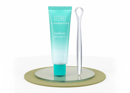 BRING GREEN Tea Tree Cicapure Sebum Deep Cleansing Gel 50ml + Sebum Cleaner