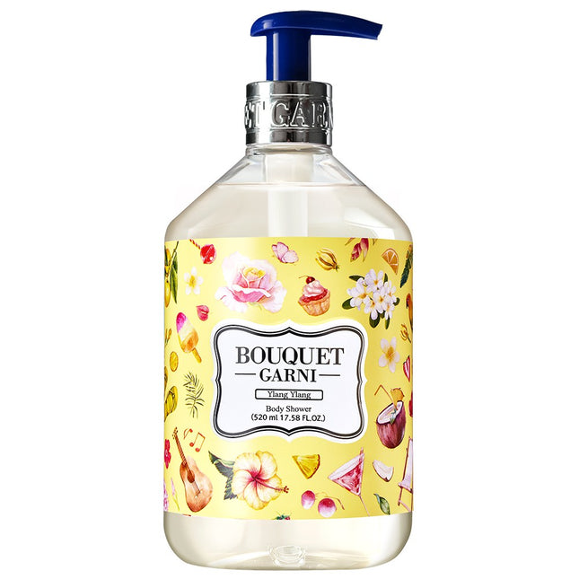BOUQUET GARNI  Body Wash Ylang Ylang Scent 520ml 1 Pack