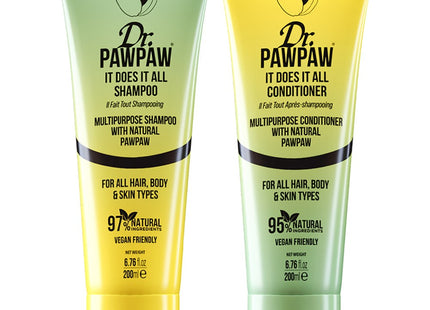 DR.POPO  Popo Duo All-in-One Wash + Conditioner Set Mango Coconut Scent, 200ml, 1 Count