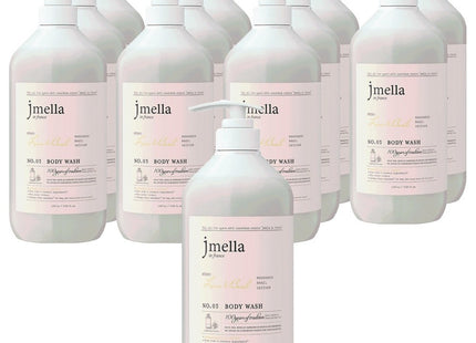 JMELLA IN FRANCE  Lime & Basil Body Wash Citrus Scent, 1L, 12 Count