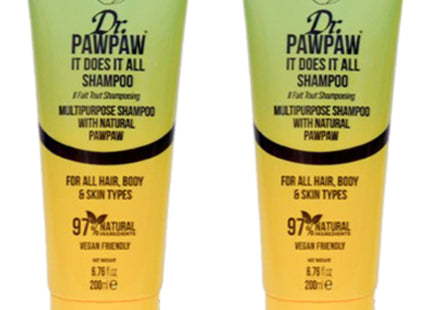 DR.POPO  All-in-One Body Wash Shampoo Mango Coconut Scent, 200ml, 2 Pack