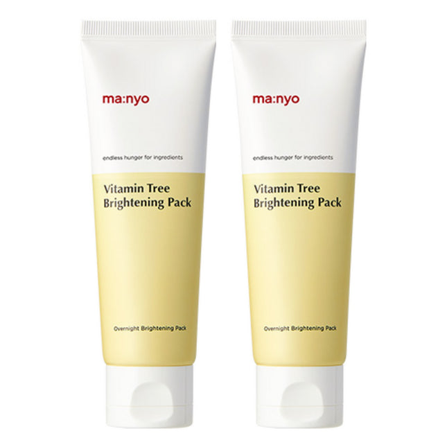 MANYO FACTORY  Vitamin Tree Brightening Pack, 75ml, 2 Count