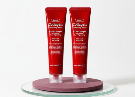 MEDI-PEEL Red Lacto Collagen Wrapping Mask 70ml +70ml Double Edition