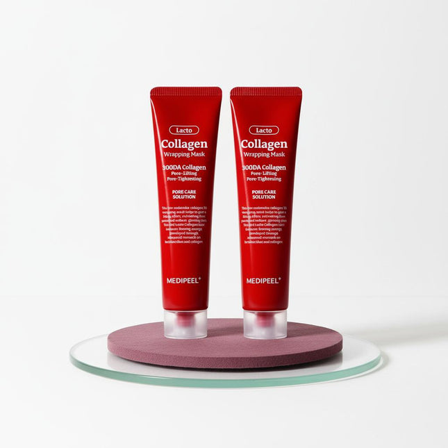 MEDI-PEEL Red Lacto Collagen Wrapping Mask 70ml +70ml Double Edition
