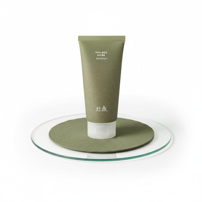 HANYUL  Mugwort Cicasome Rice Cleansing Foam 120ml Set +15ml Miniature