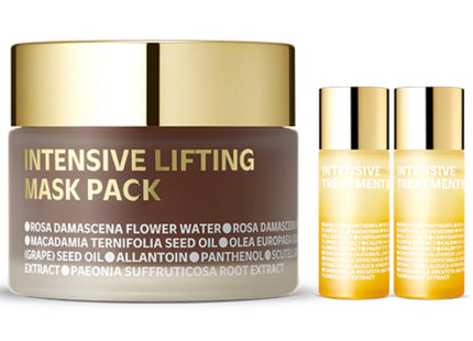 ISOI  Intensive Lifting Mask 50ml + Intensive Treatment Essence 8ml x 2p, 1 Set