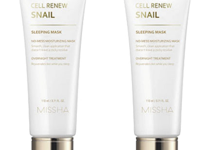 MISSHA  Cell Renew Snail Sleeping Mask 110ml 2pcs